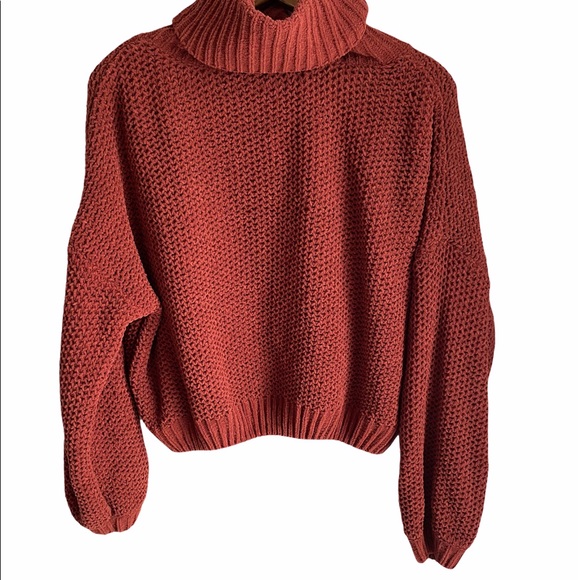 Urban Outfitters Sweaters - Urban outfitters cozy burnt orange sweater